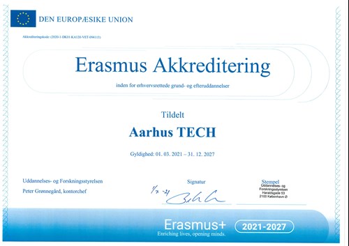 Erasmus akkreditering